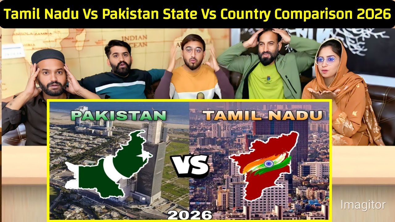 Tamil Nadu Vs Pakistan | State Vs Country Comparison 2026