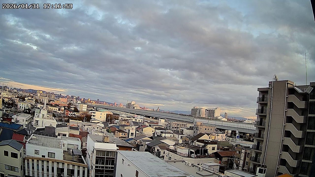 兵庫県尼崎市開明町ライブカメラ Hyogo Amagasaki Live camera.world.cam