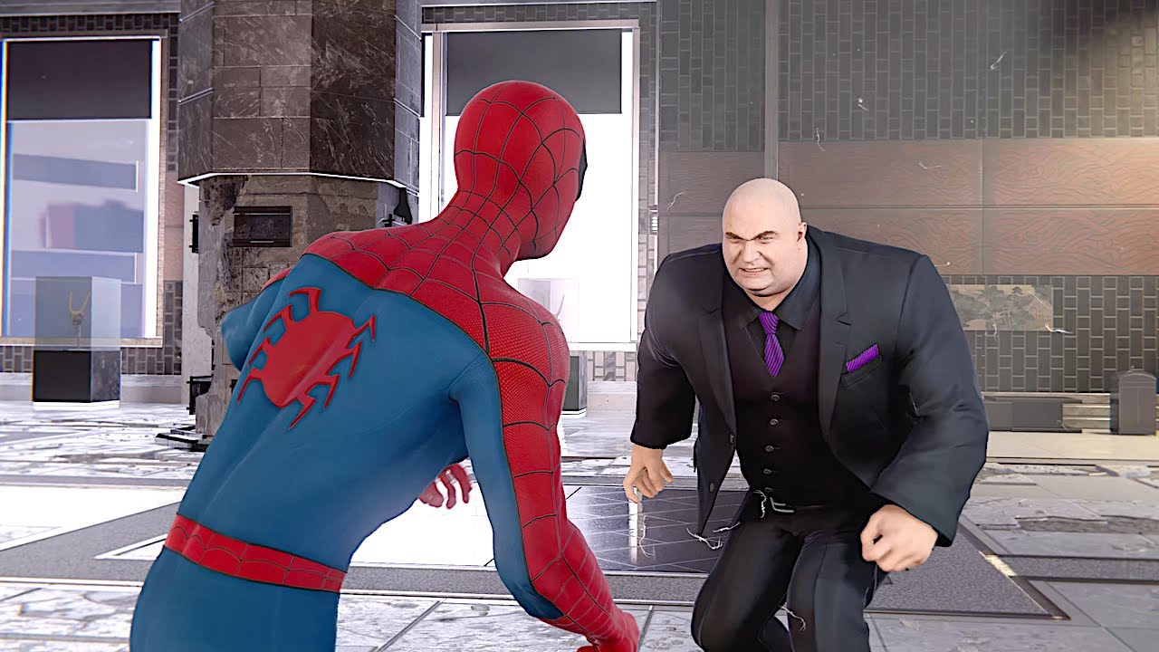 Spider-Man vs Kingpin - Marvel's Spider-Man PS5 2023