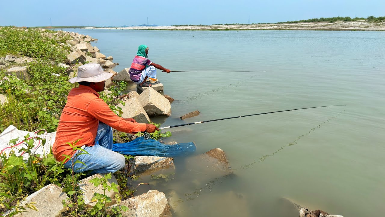 🐝 মৌমাছির ডিমের টোপে মাথানষ্ট মাছধরা 🎣🎣 যমুনা নদীতে মাছ শিকার | Fishing video | Fishing BD Fast Tv 