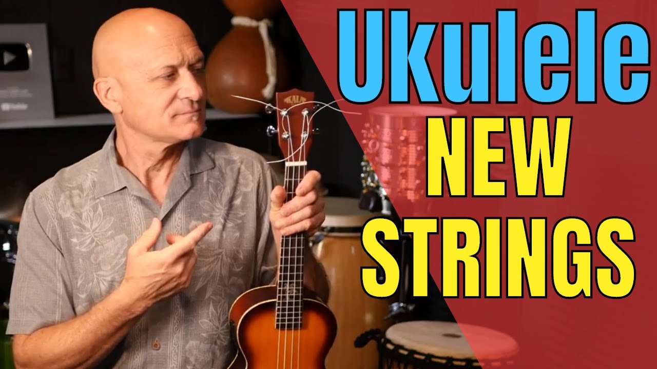 Get Your New Ukulele Strings in TUNE! #ukulele