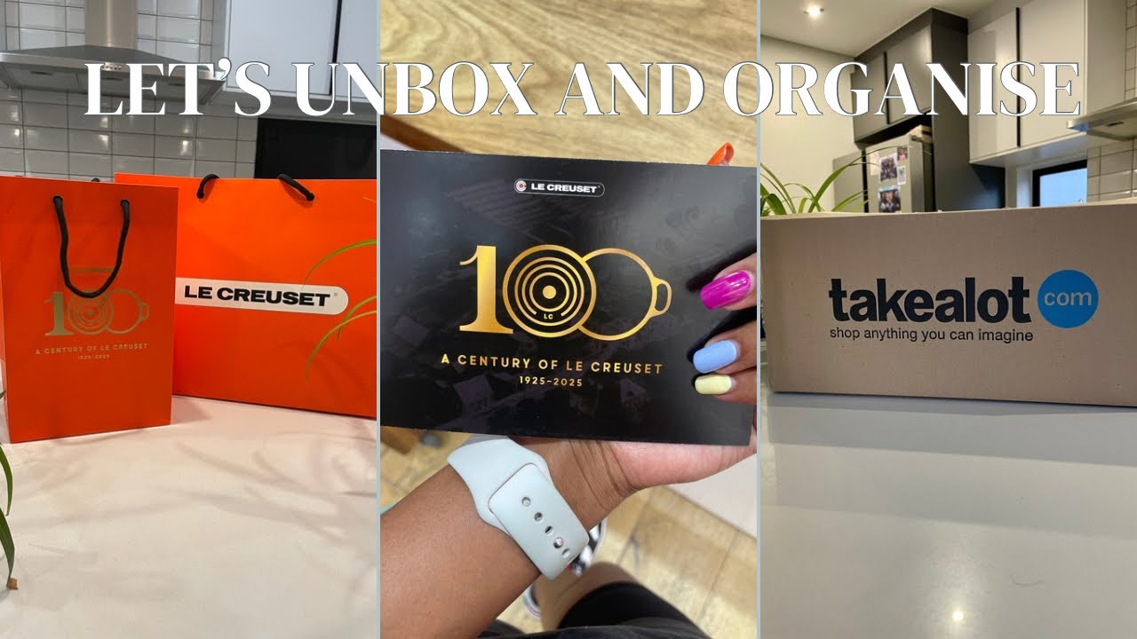 Le Creuset kitchenware unboxing & Spice Drawer Organising 