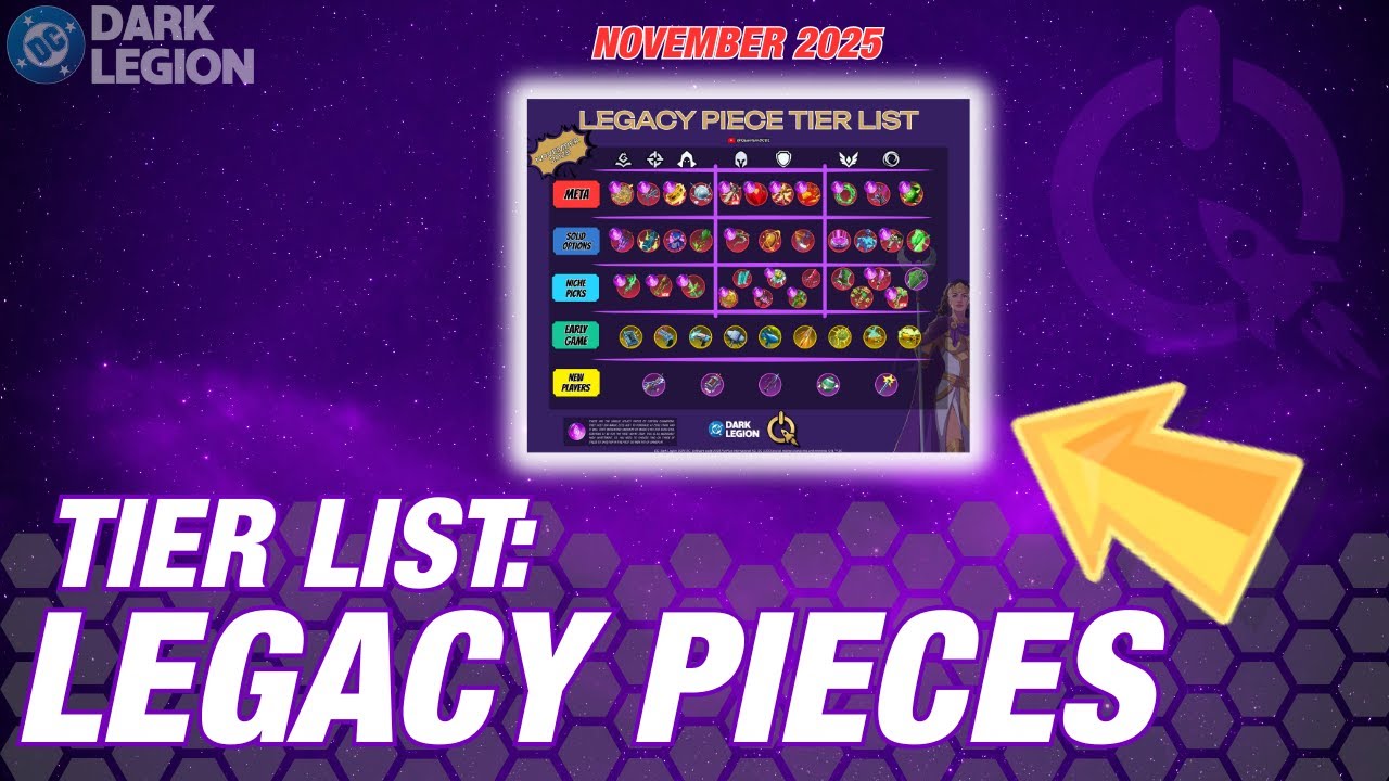Best Legacy Weapons in DC: Dark Legion | November 2025
