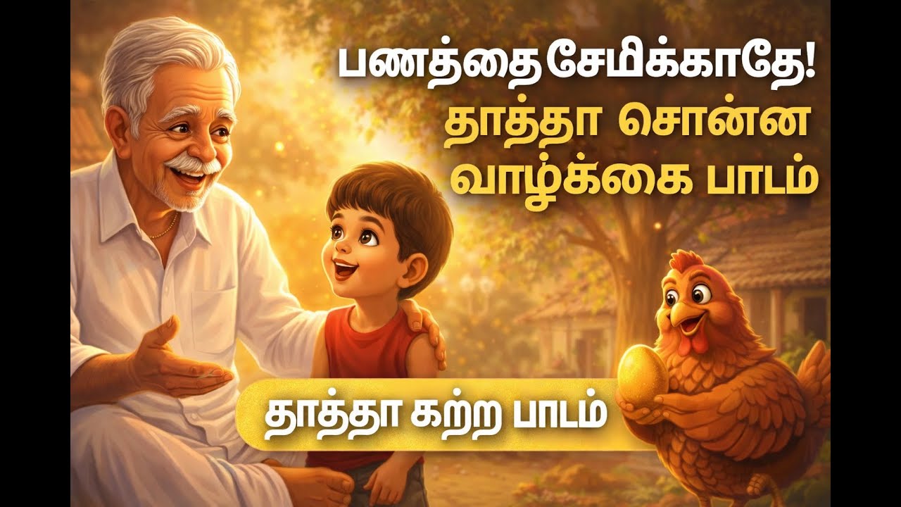 பணத்தை சேமிக்காதே! தாத்தா சொன்ன வாழ்க்கை பாடம் | A Grandpa’s Life Lesson About Money