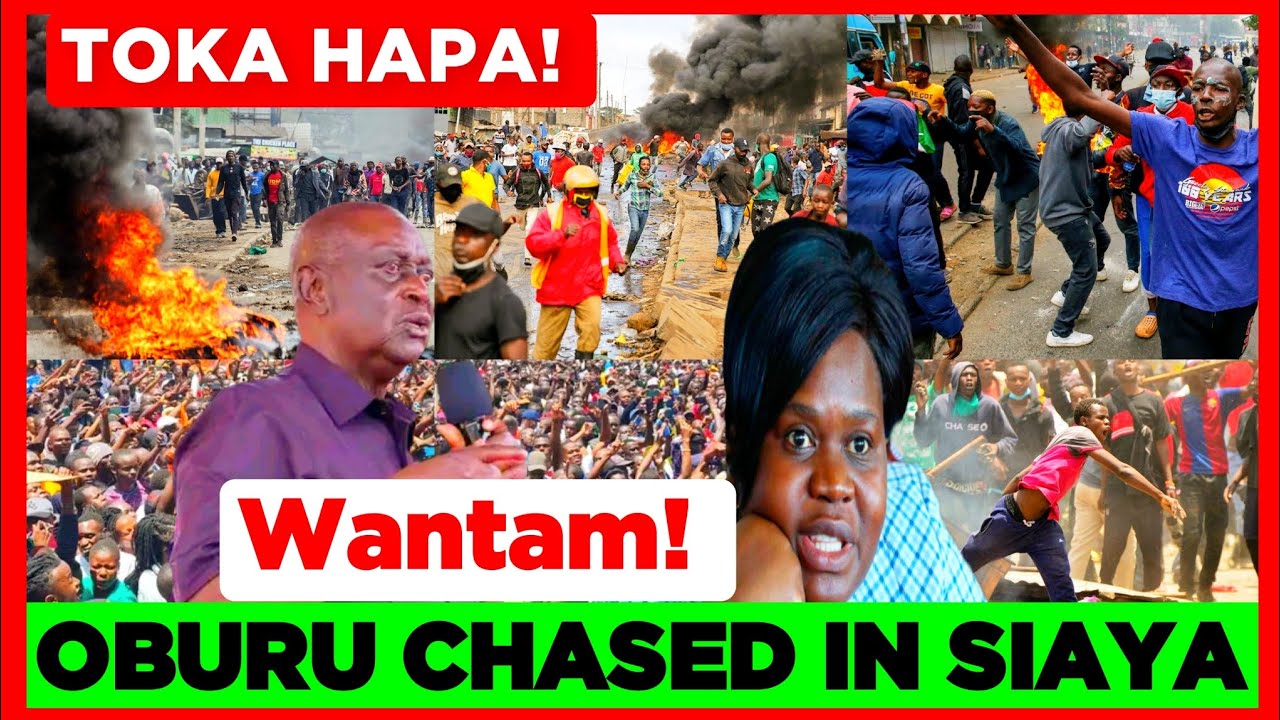 Ruto Kwisha! Oburu & Wanga Chased & Rejected in Siaya as Sifuna Takesover KAKAMEGA Town Today