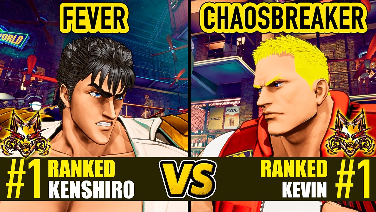 FF COTW ▰ FEVER (#1 Ranked Kenshiro) vs CHAOSBREAKER (#1 Ranked Kevin) ▰ High Level Gameplay