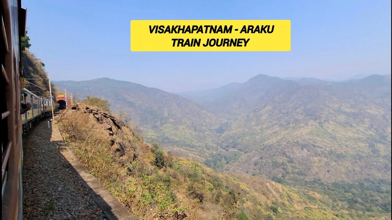 VISAKHAPATNAM TO ARAKU FULL TRAIN JOURNEY ON BOARD 58501 VSKP-KIRANDUL PASSENGER TRAIN