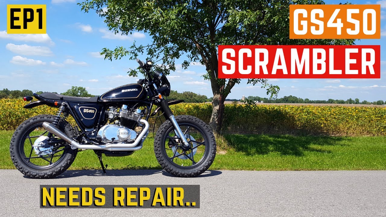 Custom Suzuki GS450 Scrambler Intro! How To Diagnosing A Running Issue - EP1