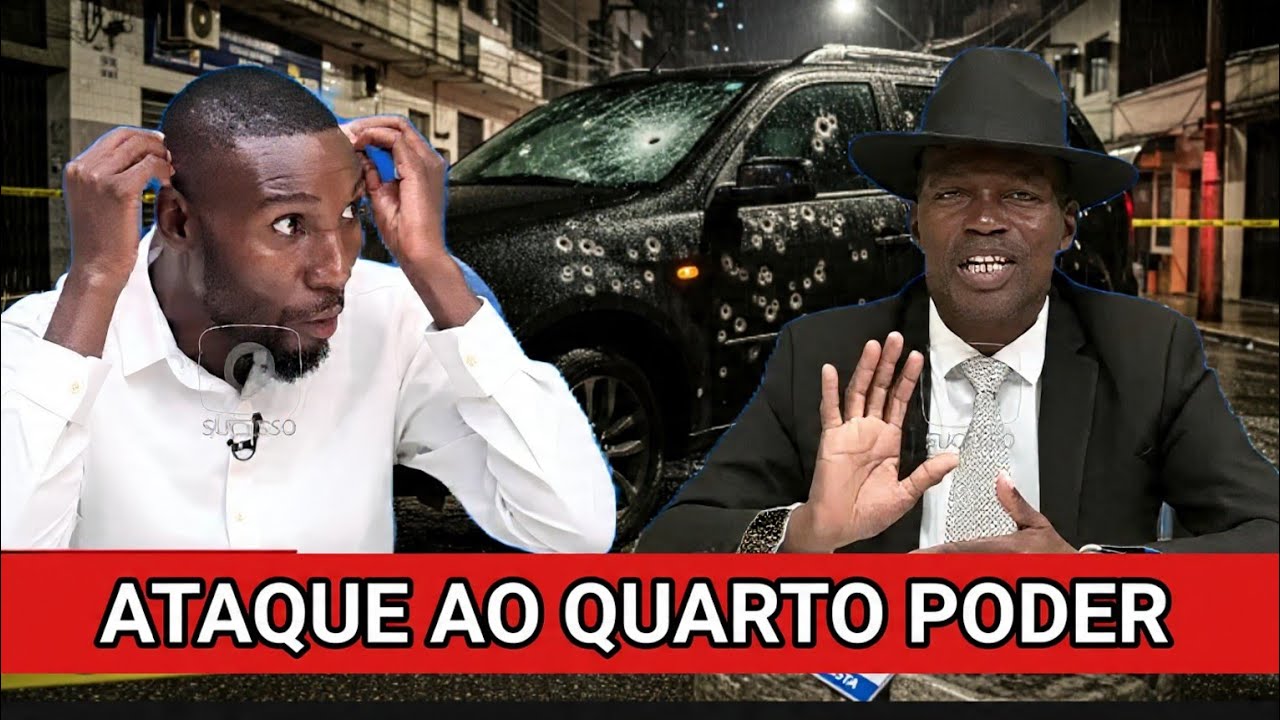 Jornalista da STV quase foi eliminado com seu filho menor dentro do carro