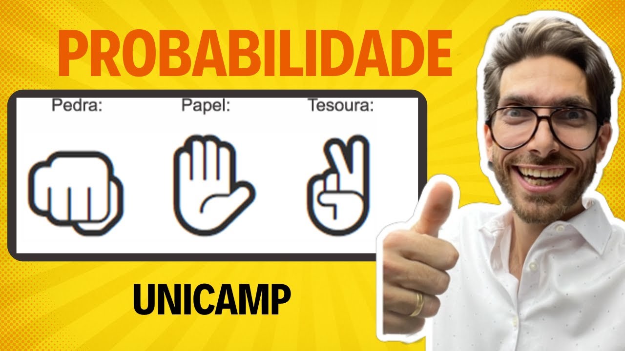 Questão de Probabilidade na UNICAMP! Revisão Unicamp com Rafa Jesus