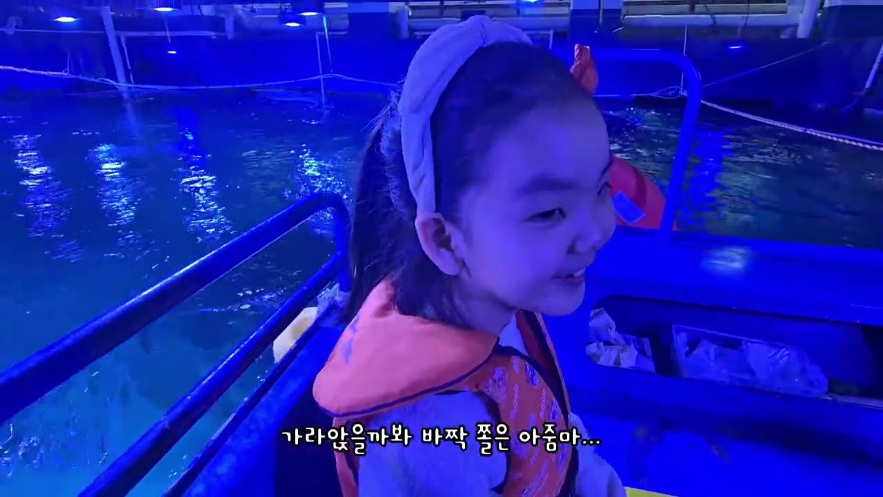 일산 아쿠아플라넷 메인수조 투명보트 탑승기