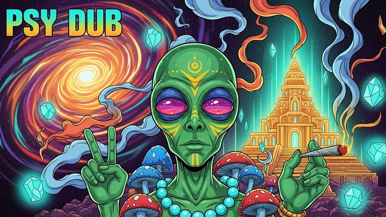 Psychedelic Chill Dub Reggae Journey 🌊 Deep Experimental Sound for Peaceful Focus