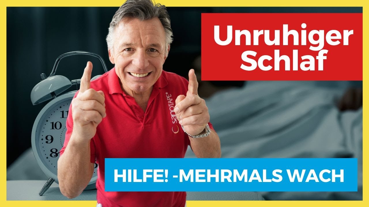 Unruhiger Schlaf ⚡️ - Du wirst mehrmals Wach? Mach DAS!