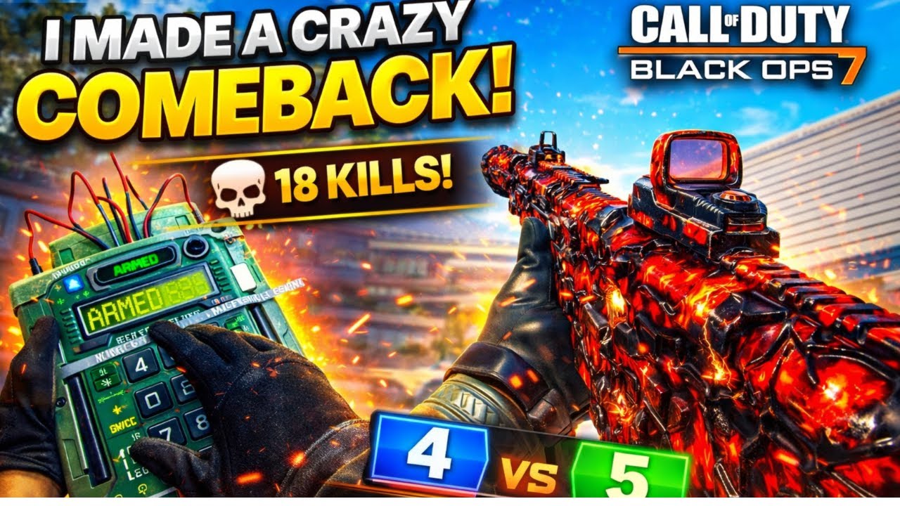 Down 5 in Search, HAD TO MAKE THE COMEBACK! I Call Of Duty Black Ops 7