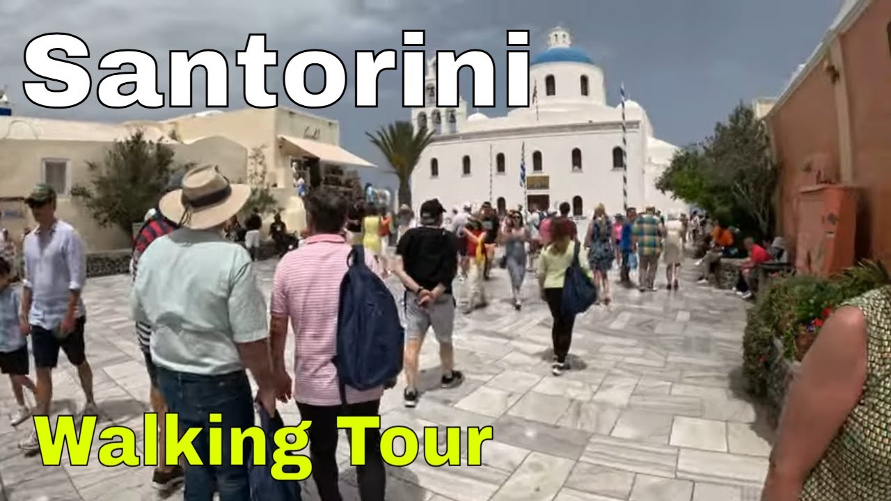 Santorini Travel Guide | A Peaceful Stroll Through Paradise 🌅🚶‍♂️💙