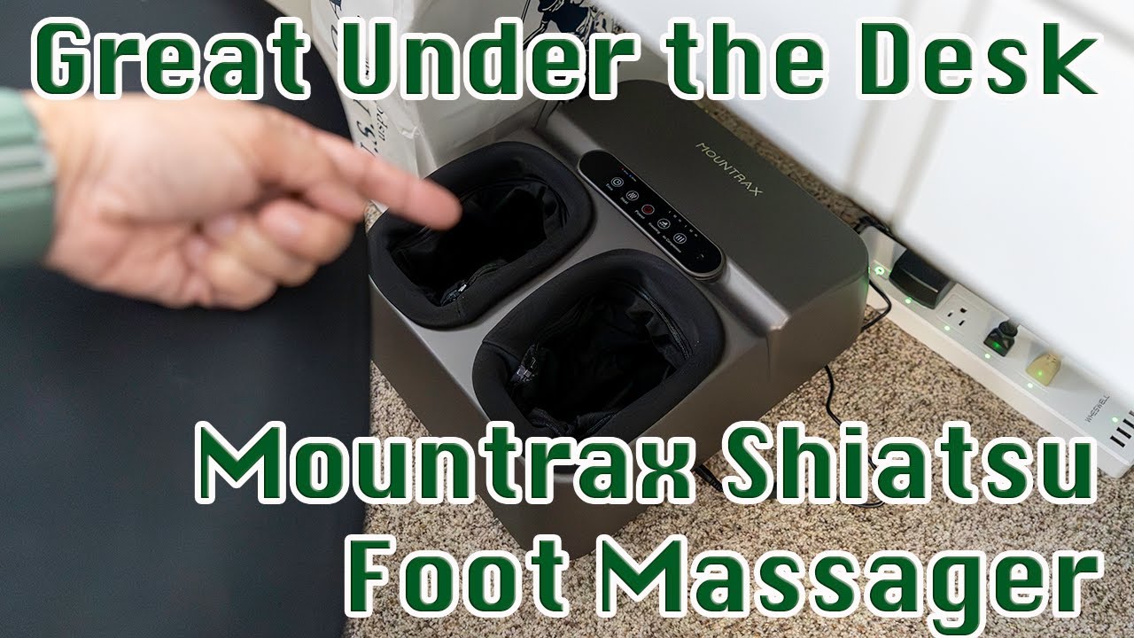 Put This Under Your Desk | Mountrax Shiatsu Foot Massager