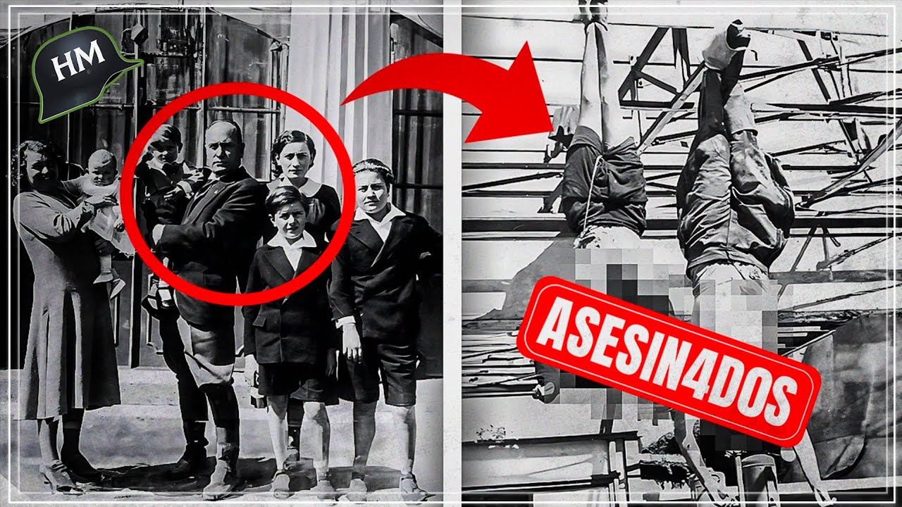 Así ASESlN4R0N a TODA la FAMILIA de Benito Mussolini en la 2° Guerra Mundial