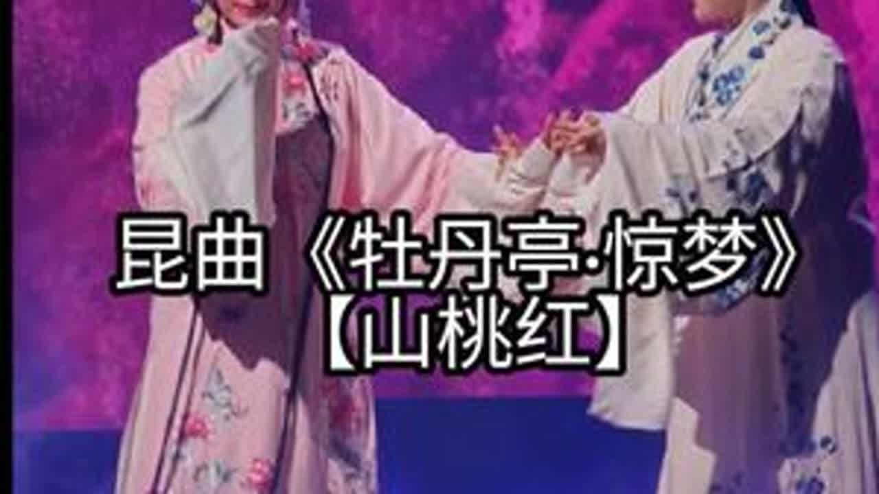 昆曲《牡丹亭·惊梦》【山桃红】柳梦梅——毛文霞、曾杰、王恒涛杜丽娘——杨昆、胡 娉、吴心怡
