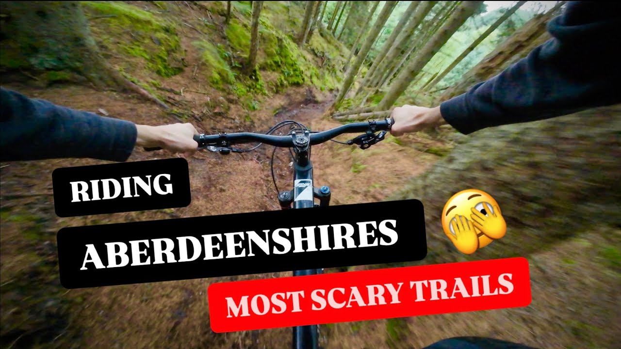 RIDING ABERDEENSHIRE'S MOST SCARY TRAILS 🫣