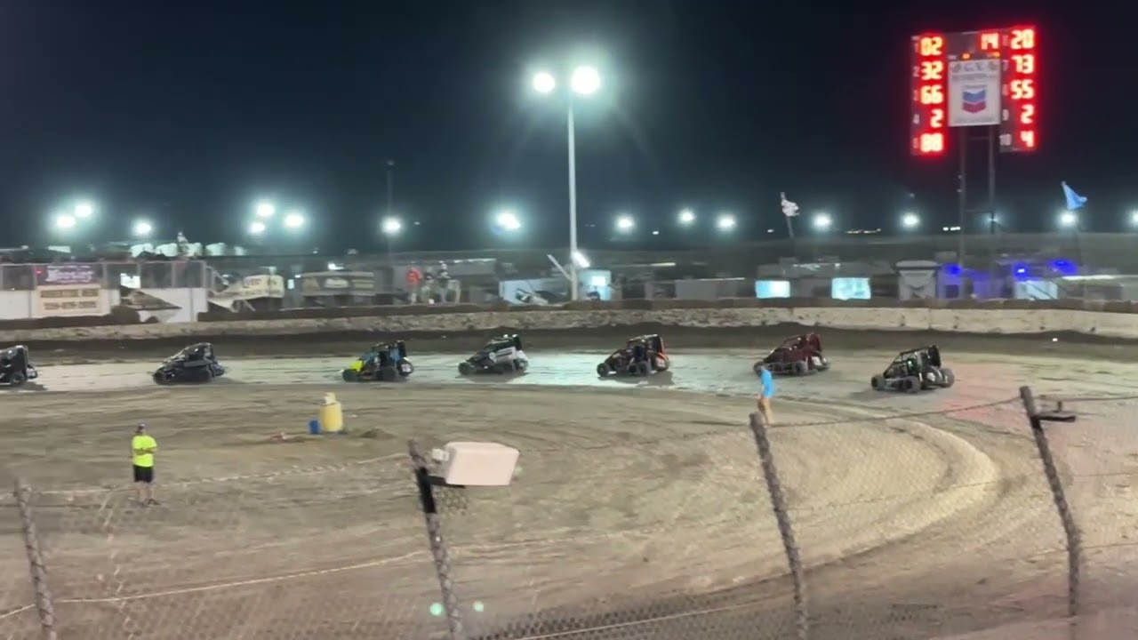 California Speedweek Night #2- Lemoore Jet Bowl 7/1/23- Outlaw Non-Wing Main- Cash Lovenburg