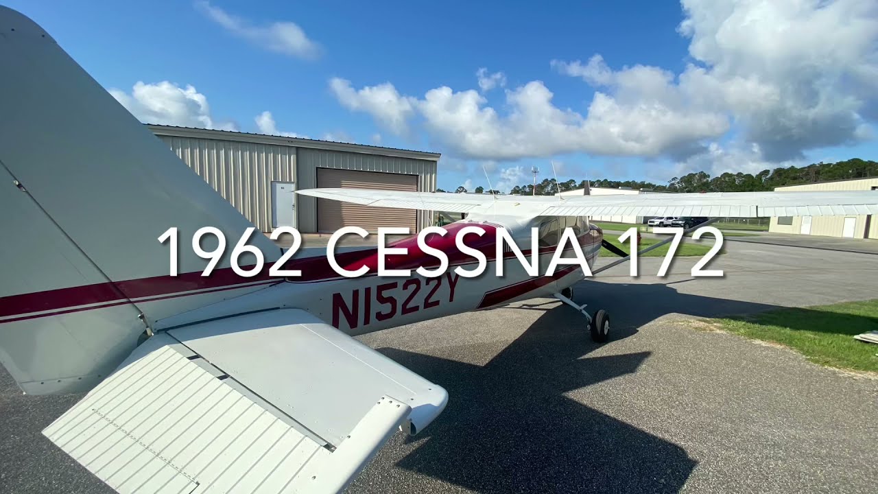 1962 Cessna 172 180 hp Lycoming engine