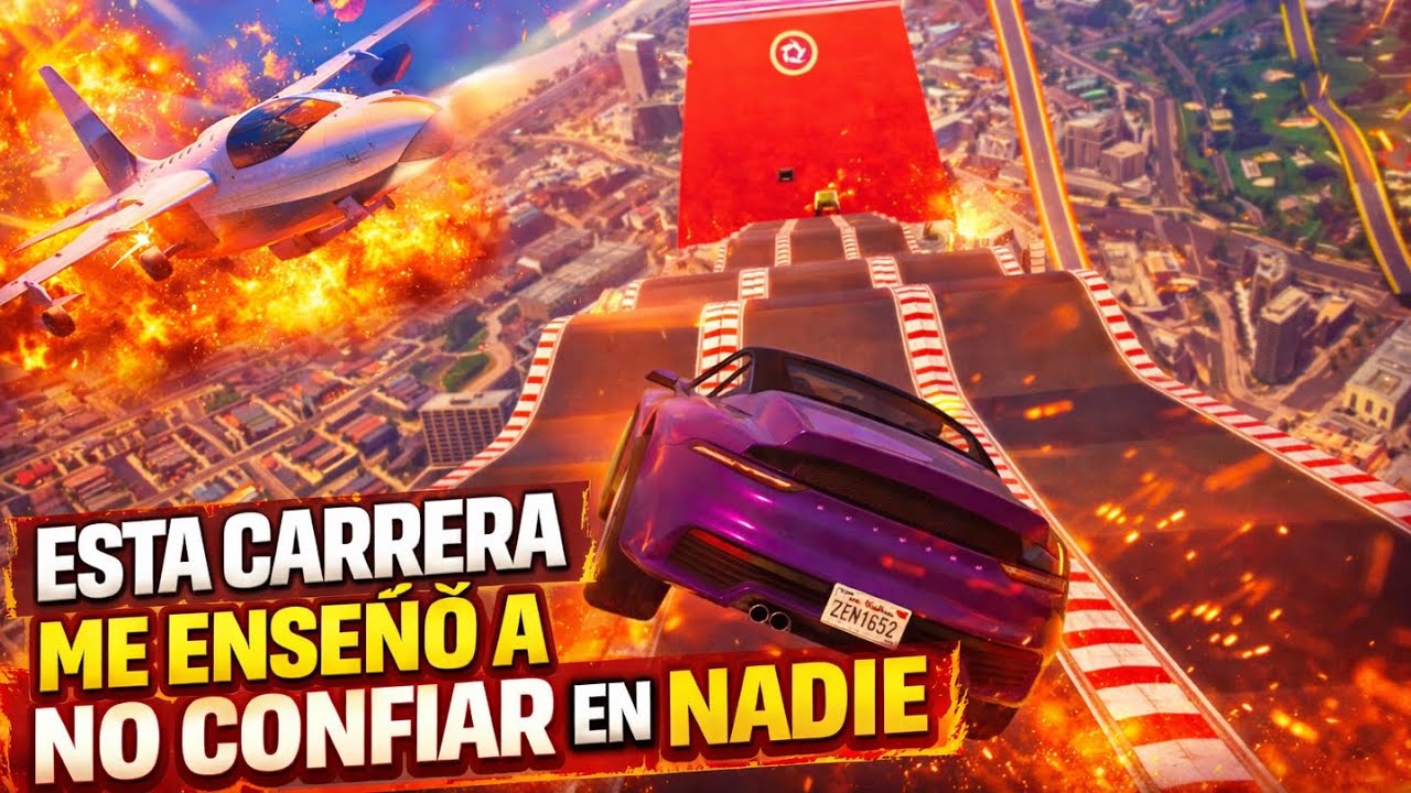 GTA V ONLINE - TODO EN UNO (cara a cara, mega rampa, carrera) SUSCRÍBETE 👌🏻