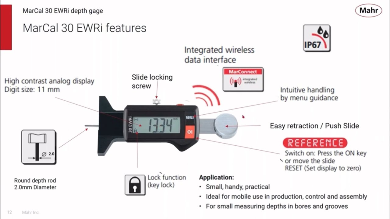 MarCal 30 EWRi Depth Gauge
