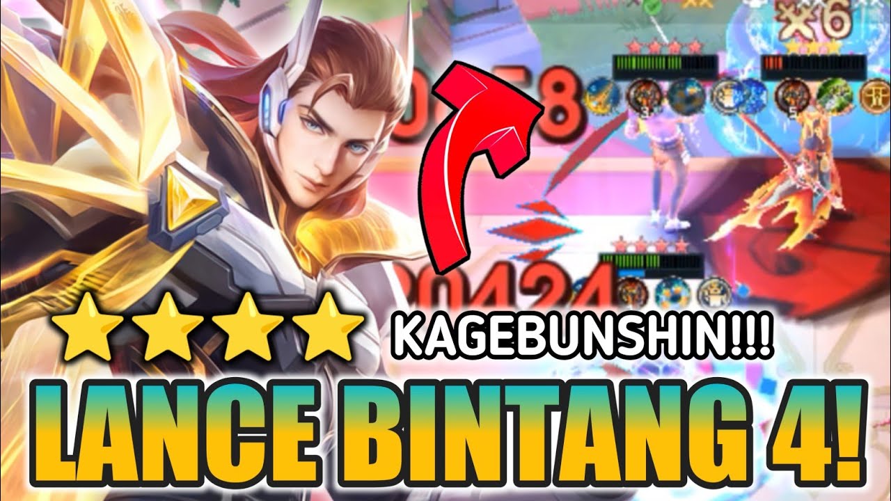 MUSUH PAKE LING BINTANG 3? KITA SIKAT PAKE LANCE BINTANG 4!!! 
