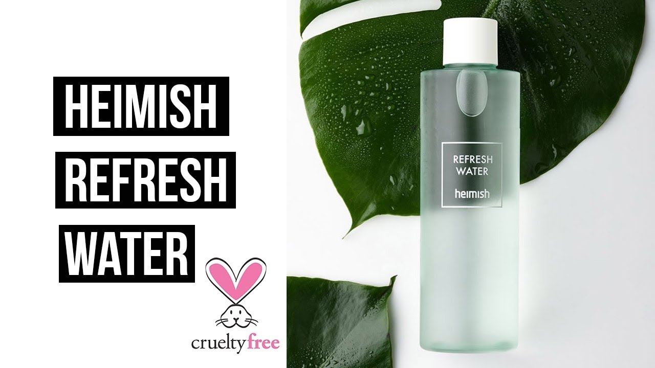 Heimish Refresh Water Demo | KOJA BEAUTY Cruelty-Free Korean Skincare