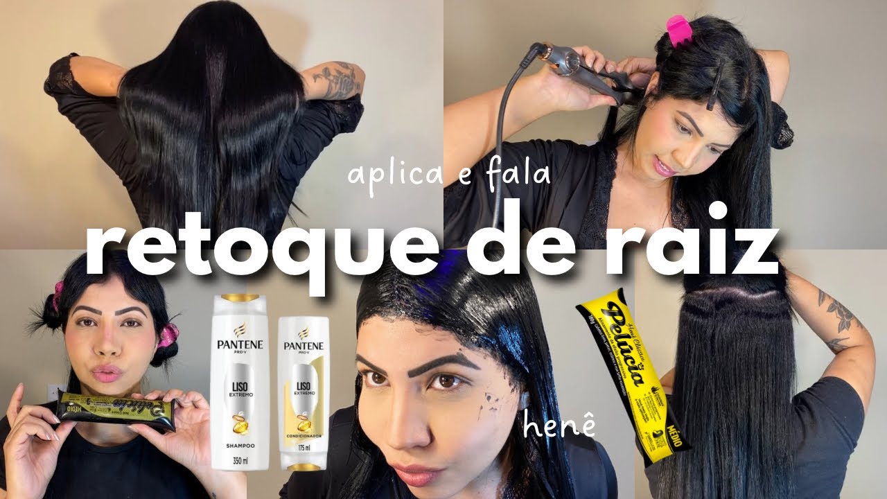 HENÊ ♡ RETOQUE DE RAIZ pelúcia bisnaga | finalizei o cabelo com chapinha + capilaridade
