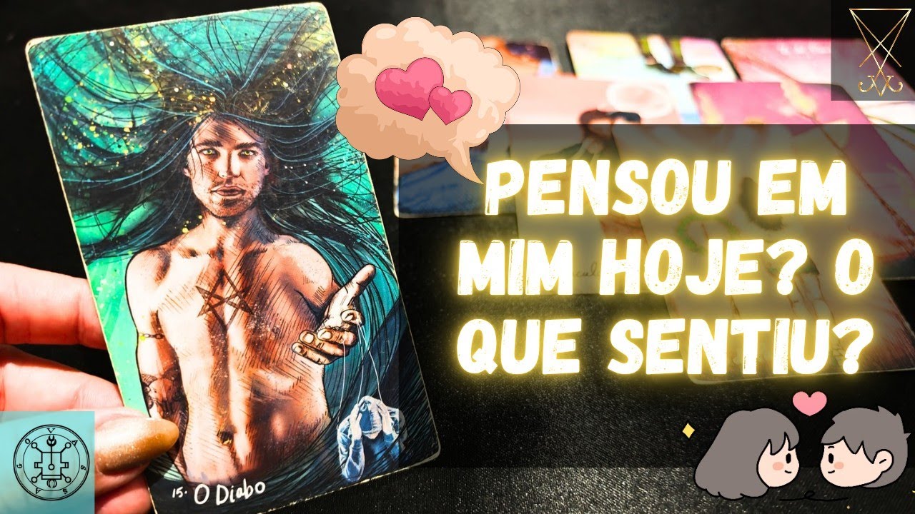 Pensou em mim hoje? O que sentiu? 81998966126