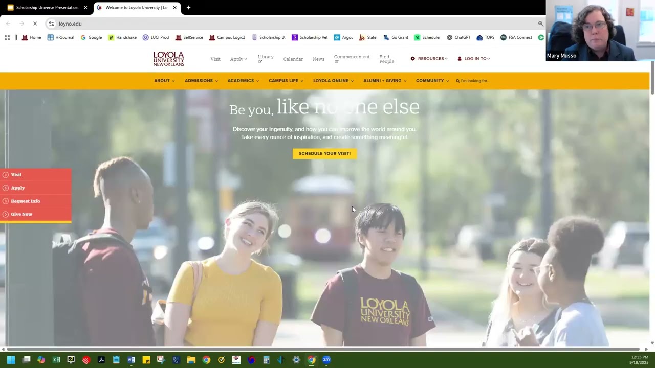 Scholarship Universe Webinar