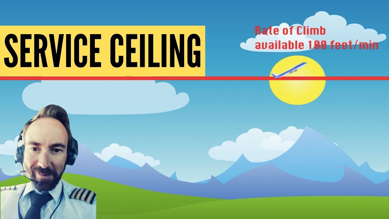 The Service Ceiling Of Your Aircraft Explained - [Thrust Limit Altitude]