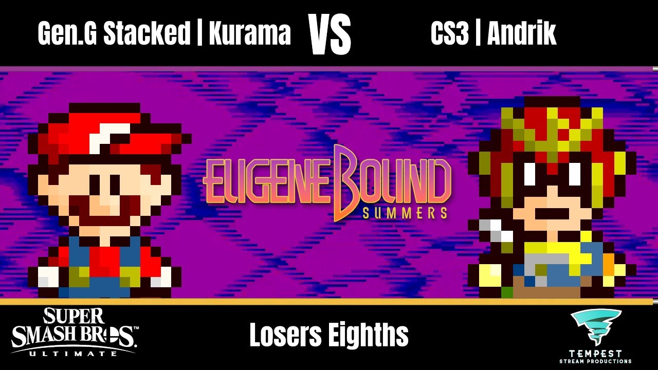 Gen.G Stacked | Kurama (Mario) vs CS3 | Andrik (Captain Falcon) - Ult Losers Eighths - EB Summers