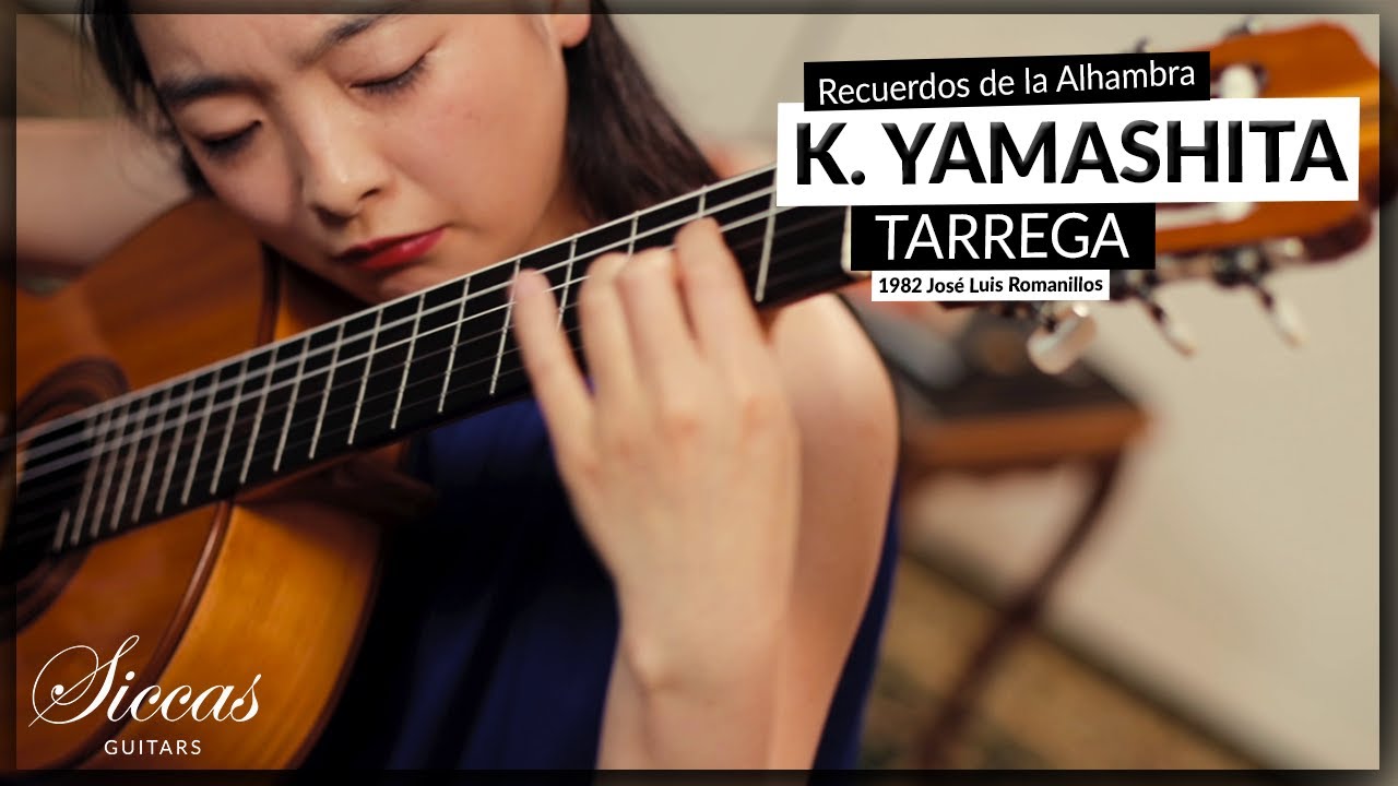 Kanahi Yamashita plays Recuerdos de la Alhambra by Francisco Tárrega on a 1982 José Romanillos
