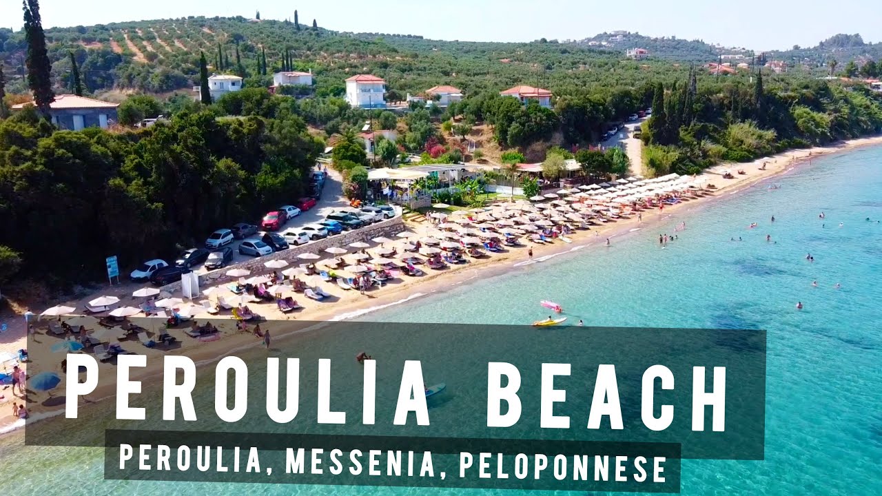 Peroulia Beach, Messenia, Peloponnese | GREECE 🇬🇷