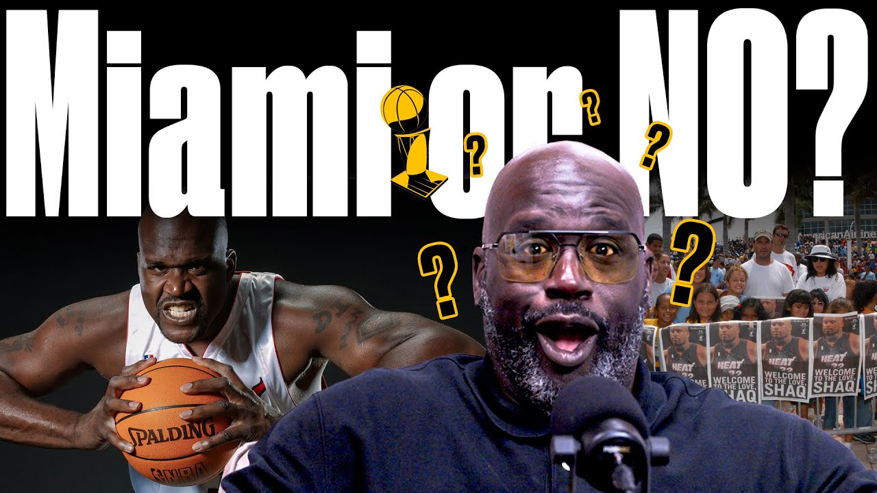SHAQ: &ldquo;If You Trade Me There, I&rsquo;ll Gain 700 Pounds&rdquo; 🤯 This Is How Miami Happened