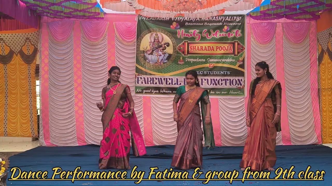 Dance Performance by Fatima & group from 9th class