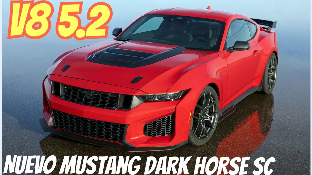 NUEVO FORD MUSTANG V8 SC. ASÍ SE PRESENTÓ EN FUNCIÓN PRIVADA ANTES DEL SALÓN DE DETROIT 2026.