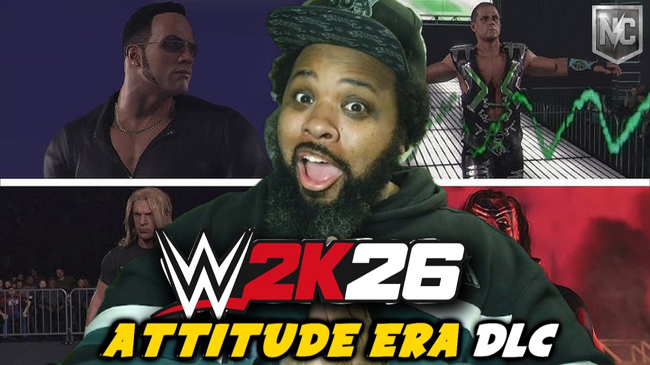 WWE 2K26 DLC Attitude Era Entrances REACTION!!! -The Fat REACT!