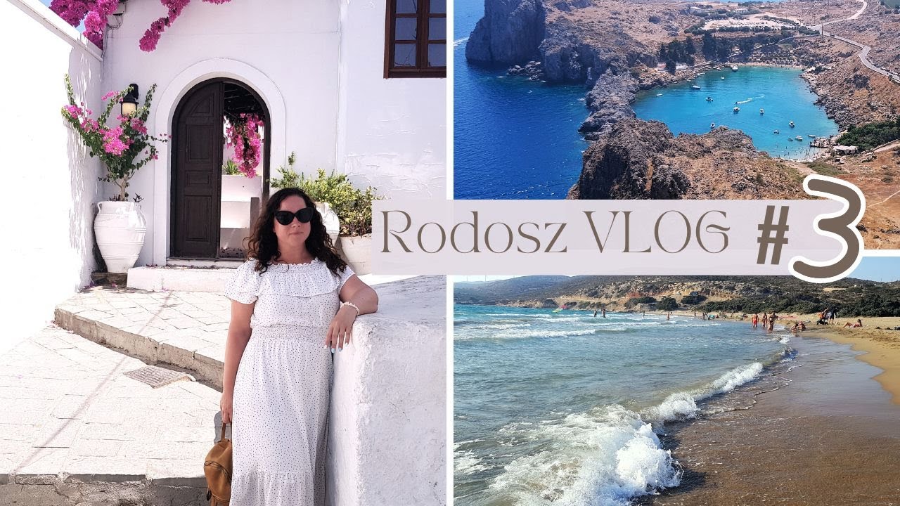 Rodosz vlog 3. Rész - Anthony Quinn bay, Ladiko és Tsambika beach, Lindos Acropolis és Prasonisi