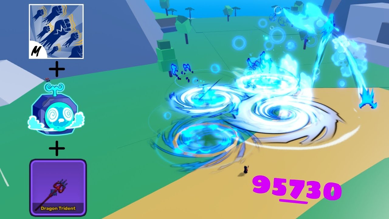 Dragon Trident + Godhuman+ Portal (OP ONE SHOT COMBO) VERY OP!