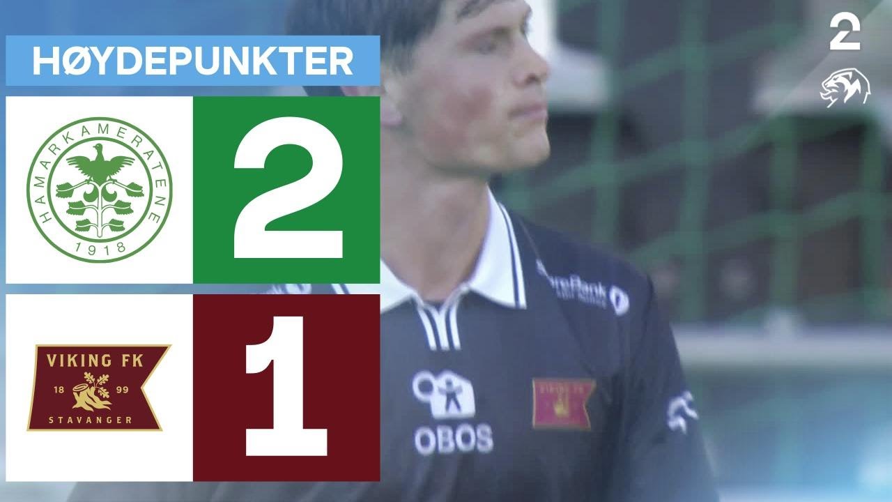 HamKam 2 - 1 Viking - Høydepunkter
