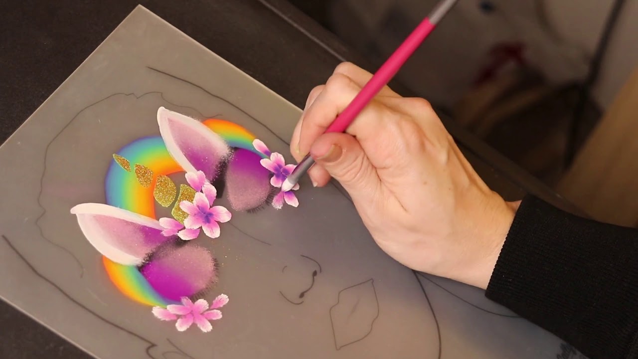 Unicorn Face Paint Timelapse | Shawna Fae