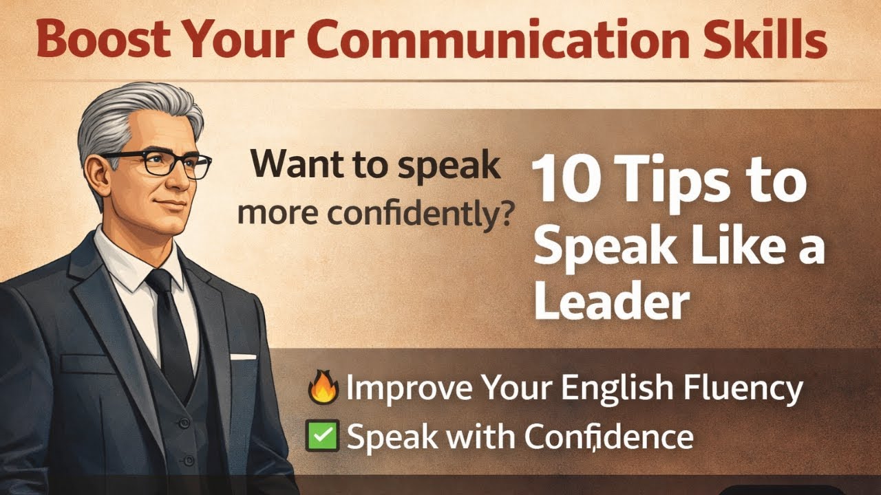 10 Powerful Communication Tips | Speak English Confidently 🔥 |Improve Your English Fluency✅
