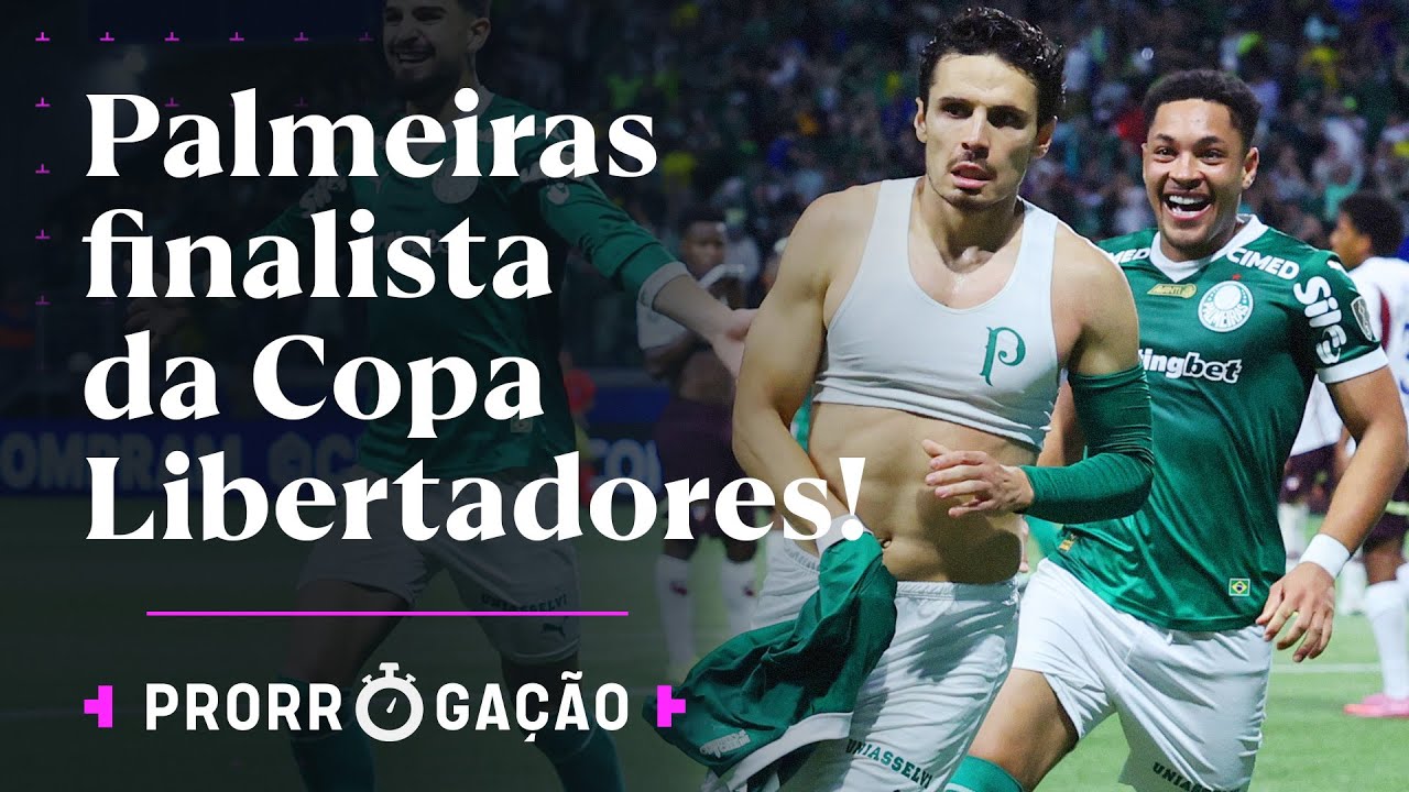 PALMEIRAS MOSTRA QUE &Eacute; O TIME DA VIRADA, GOLEIA A LDU E VAI PRA FINAL DA LIBERTADORES | PRORROGA&Ccedil;&Atilde;O