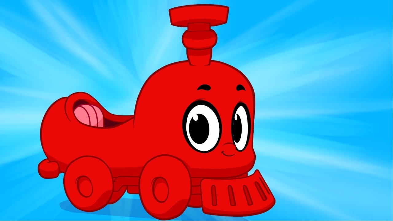 My Red Train Morphle - My Magic Pet Morphle Train Video For Kids