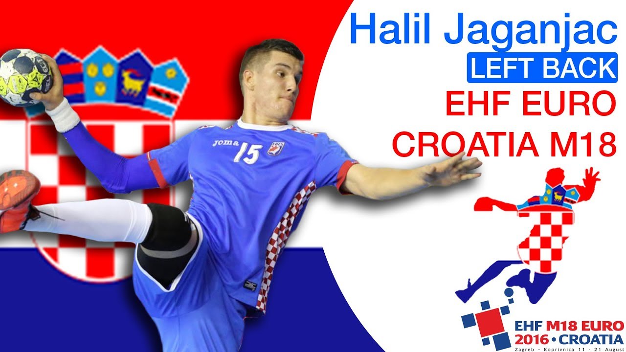 Best of Halil Jaganjac - Left Back - EHF Euro 2016 M18 Croatia