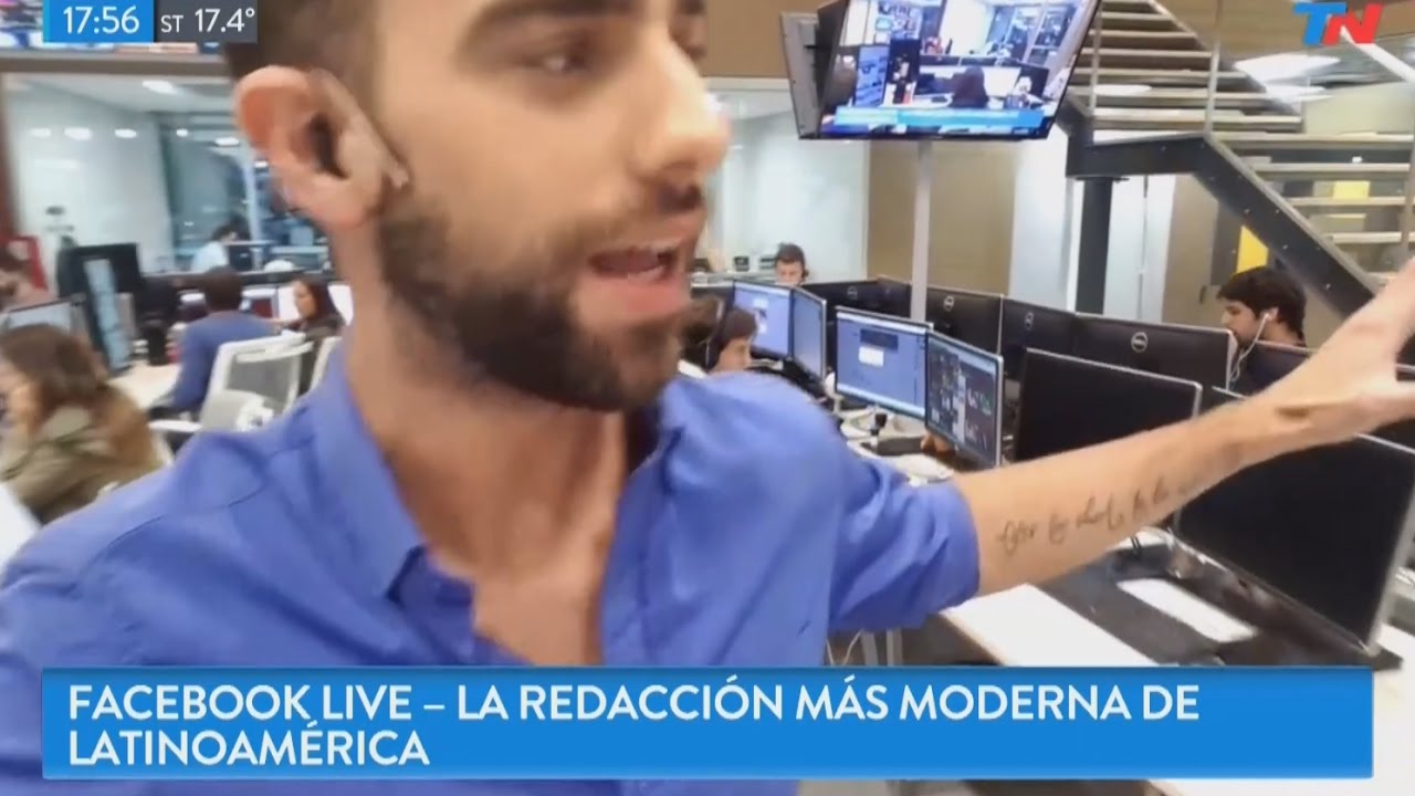 Diego Poggi nos lleva de recorrida por la nueva redacción