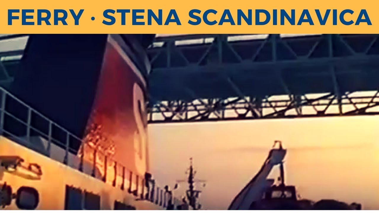 Classic Ferry Video 1996 - Passage on ferry STENA SCANDINAVICA, Göteborg-Kiel (Stena Line)